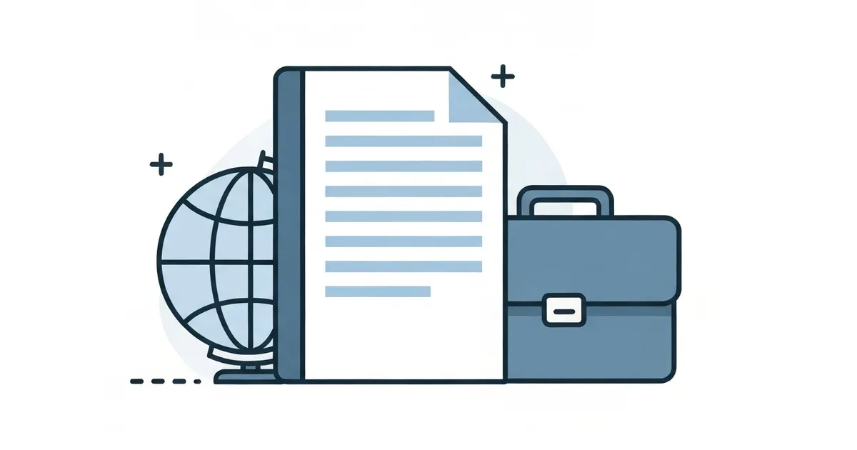 Updated Global Business Mobility routes caseworker guidance document with international business imagery