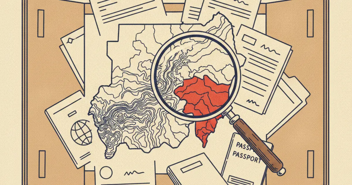 Illustration representing Sudan country policy and information notes used in UK asylum decision-making
